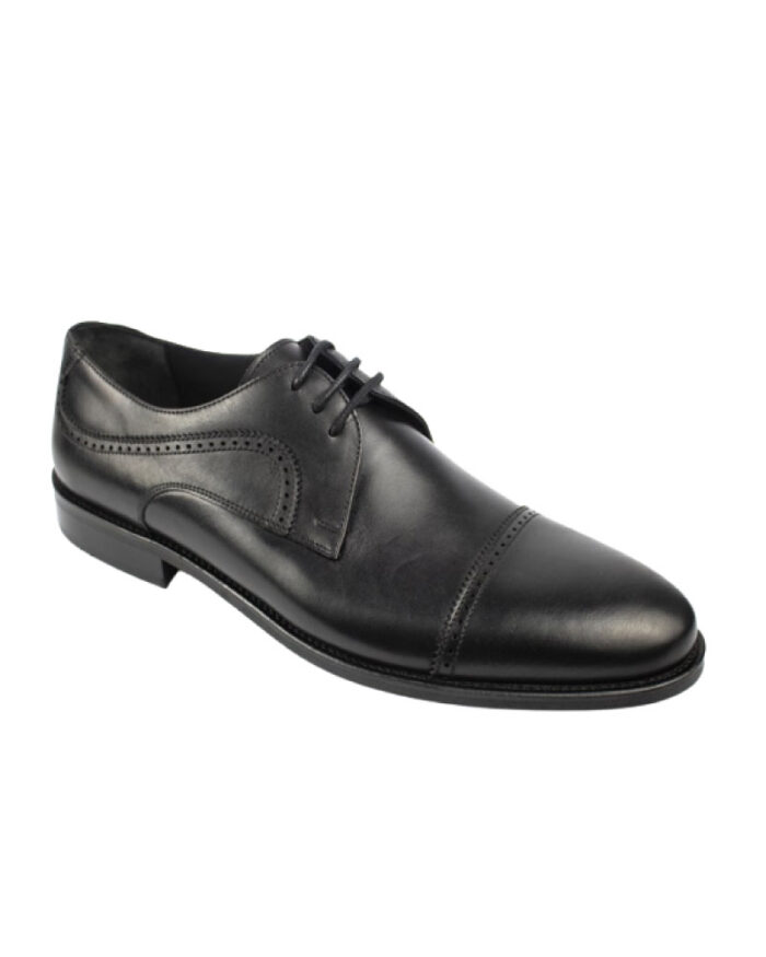 Classic Genuine Leather Lace Up Shoes - Image 1