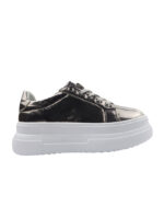 Casual Metallic Leather Fashion Sneaker For Women - Image 12