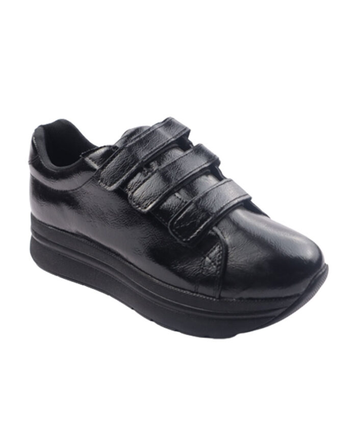Platform Casual Leather Fashion Sneaker - Image 1