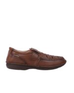 Genuine Leather Closed Slip On Shoes For Men