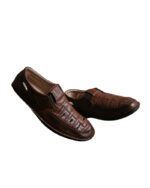Genuine Leather Closed Slip On Shoes For Men - Image 3