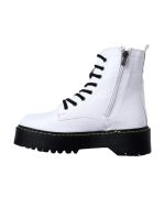 Leather Platform Half Boot - Image 2