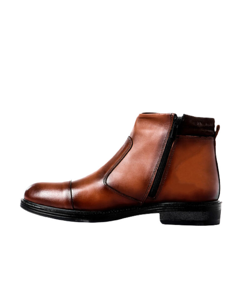 pull on leather ankle boots