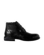 Genuine Leather Lace Up Half Boot - Image 2