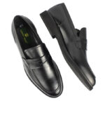 Classic Genuine Leather Slip On Shoes - Image 3