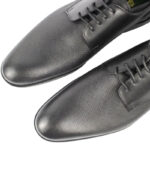 Classic Printed Leather Lace Up Shoes - Image 4