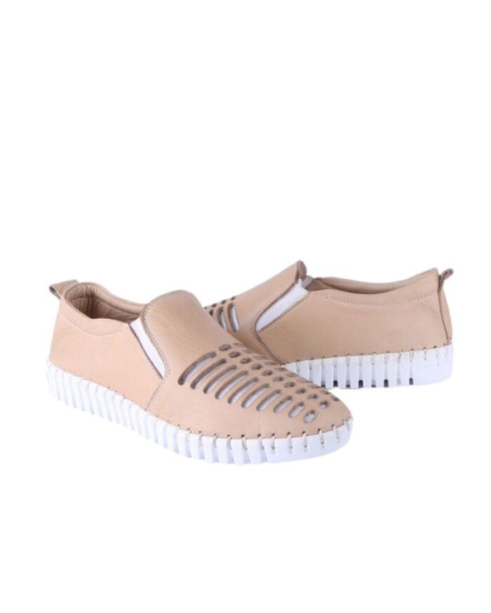 Cream Slip On - Image 1