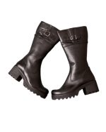 Genuine Leather Knee Boot - Image 2