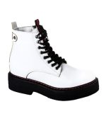 Platform Leather Chunky Boot