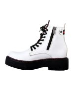 Platform Leather Chunky Boot - Image 3