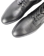 Classic Printed Leather Lace Up Shoes - Image 9