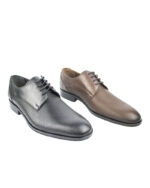 Classic Printed Leather Lace Up Shoes - Image 6