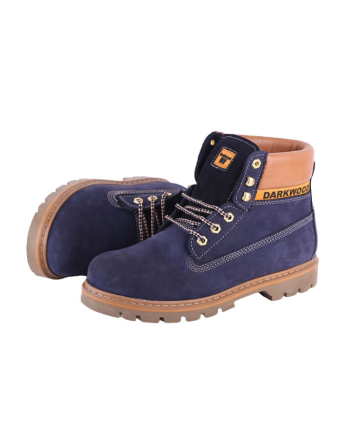 Genuine Leather Casual Lace Up Boot - Image 1
