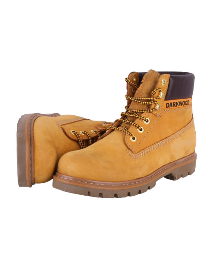 Genuine Leather Casual Lace Up Boot - Image 1