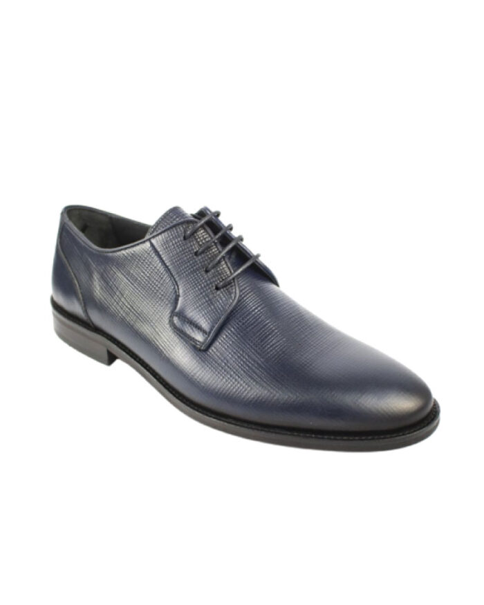 Classic Printed Leather Lace Up Shoes - Image 1