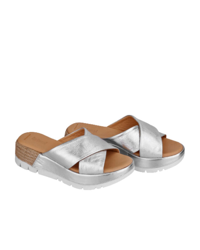 Genuine Leather Heeled Slipper - Image 1