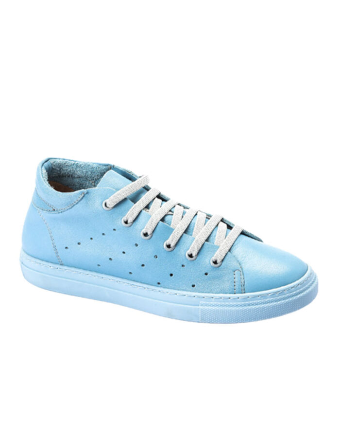 Genuine Leather Half Fashion Sneakers - Image 1