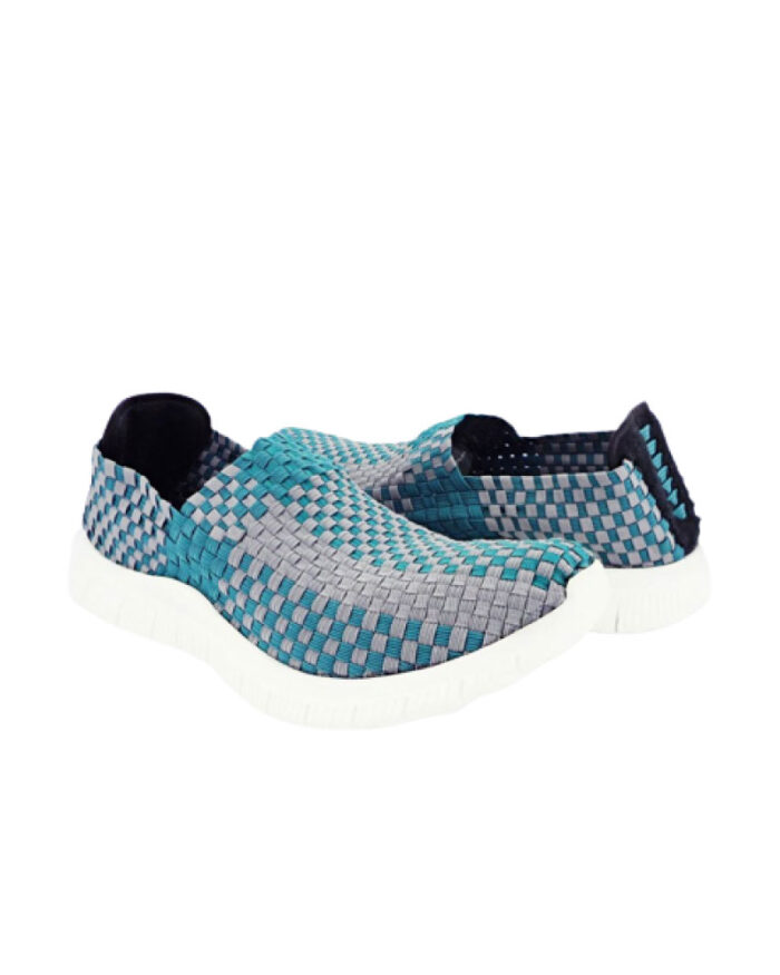 Weaved Mesh Slip On Shoes - Image 1