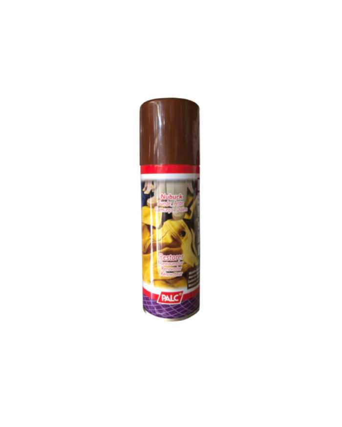 Palc Spray Nubuck Shoe Polish, Dark Brown, 200ml - Image 1