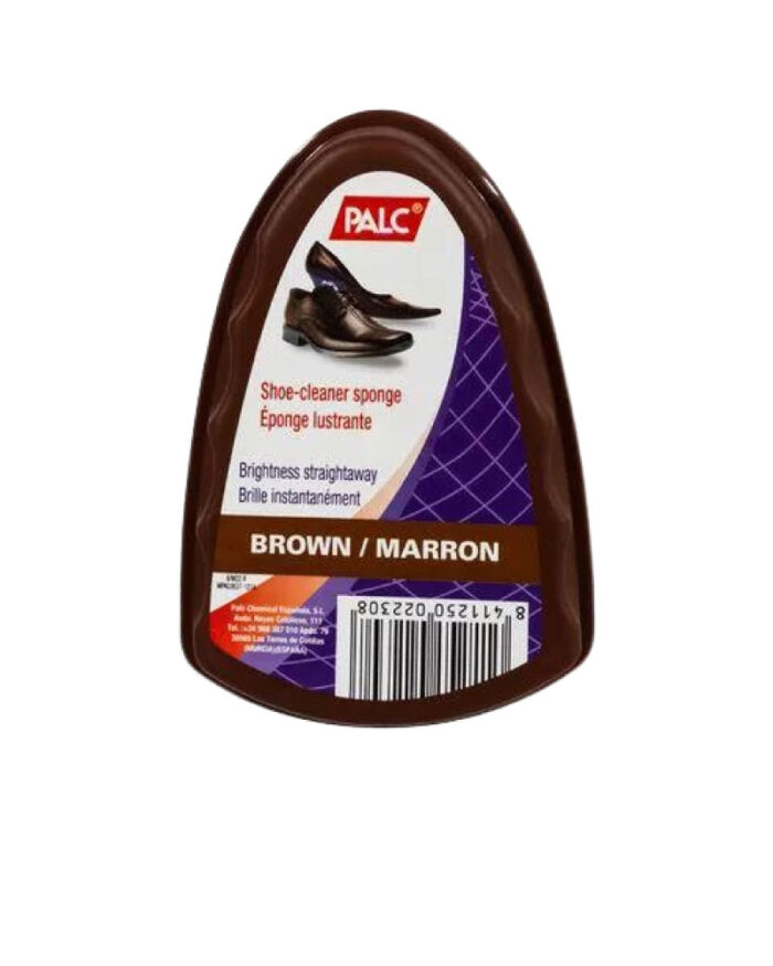 Palc Shoe Cleaner Sponge – Brown - Image 1