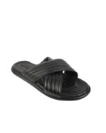 Slipper Genuine Leather Rubber Sole For Men