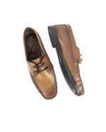 Loafer Genuine Leather Lace Up Shoes - Image 7