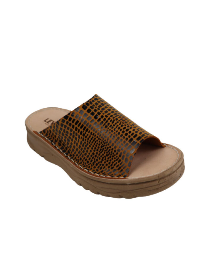 Natural Leather Slipper - Image 1