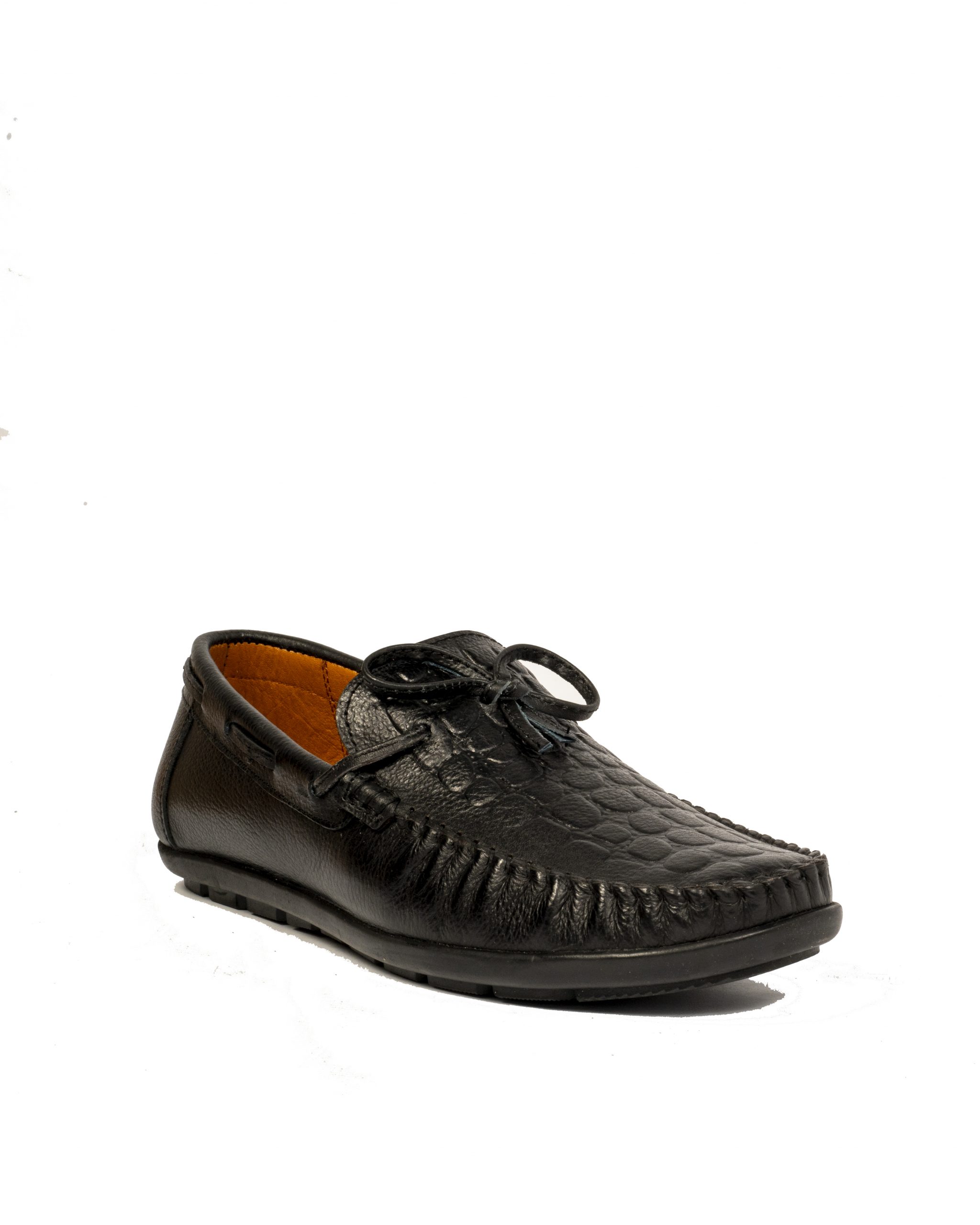 SO-36.Black G.L Loafer Men Shoes - Image 1