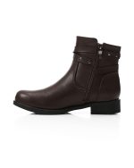 Studded Buckle Half Boot - Image 10
