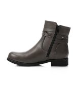 Studded Buckle Half Boot - Image 9