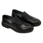 Men's Classic Leather Penny Loafers - Image 2