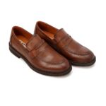 Men's Classic Leather Penny Loafers - Image 3