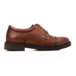 Men's Classic Brogue Cap-Toe Derby Shoes - Image 9