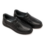 Men's Breathable Perforated Leather Slip-On Shoes - Image 2