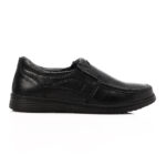 Men's Breathable Perforated Leather Slip-On Shoes - Image 7
