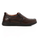 Men's Breathable Perforated Leather Slip-On Shoes - Image 9