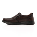 Men's Breathable Perforated Leather Slip-On Shoes - Image 15