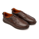 Comfort Pebbled Leather Lace-Up Shoes