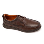 Comfort Pebbled Leather Lace-Up Shoes - Image 3